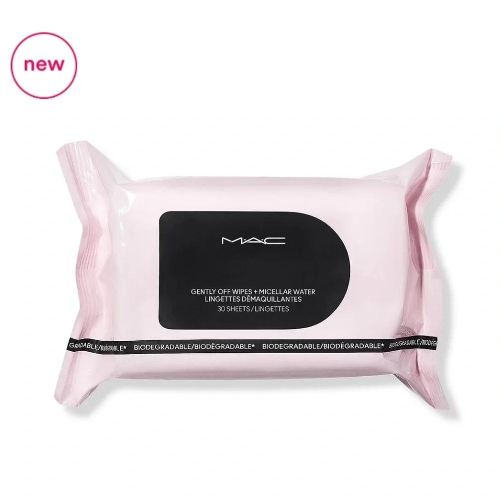 💦 MAC Mini Gently Off Wipes + Micellar Water / 30 sheets
